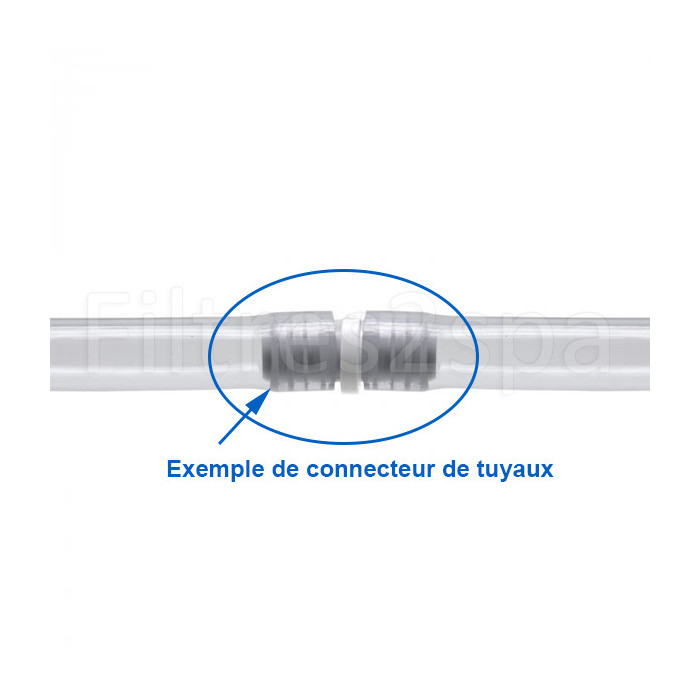 2 Connecteur 1 pouce lisse pour spa