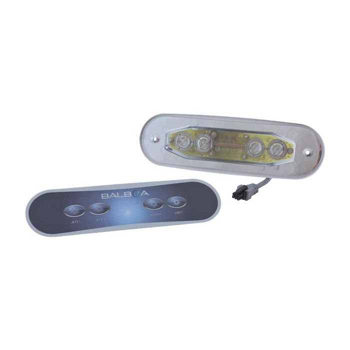 1 Clavier de commande Balboa AX40 (Jets 1, Jets 2, Blower et Light)