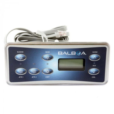 1 Clavier de commande Balboa VL701S (2 pompes avec Blower)