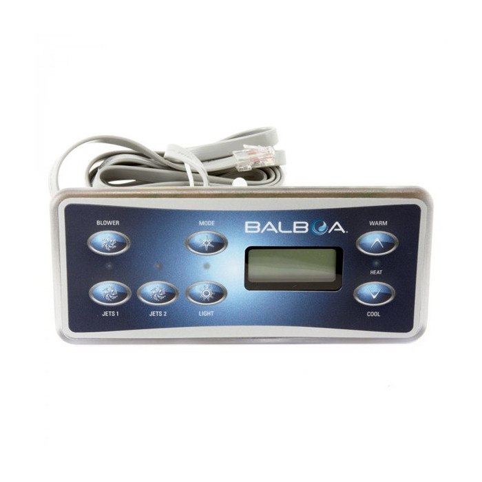 1 Clavier de commande Balboa VL701S (2 pompes avec Blower)