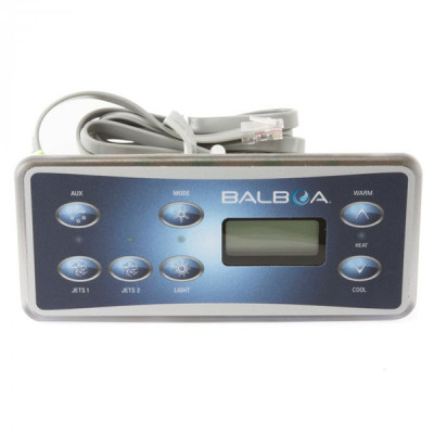 1 Clavier de commandes Balboa VL701S (2 Pompes avec Aux)