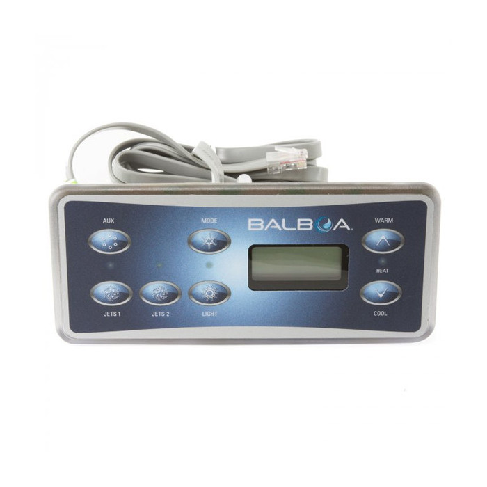 1 Clavier de commandes Balboa VL701S (2 Pompes avec Aux)