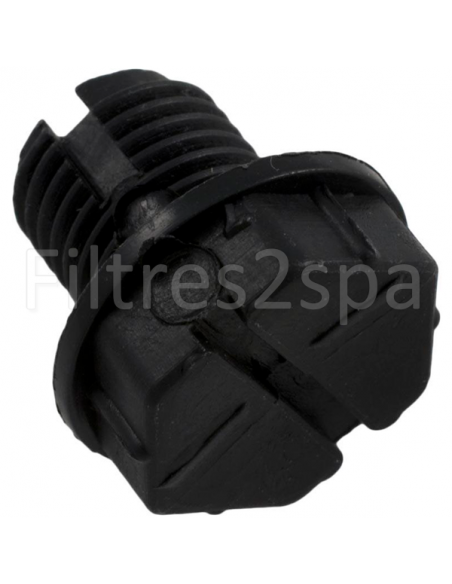 Bouchon De Trou De Spa Gonflable, Bouchon De Filtre De Spa Noir 4 Pcs Pour LAY-Z-SPA