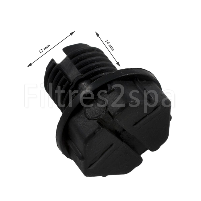 2 Bouchon de vidange pompe Waterway
