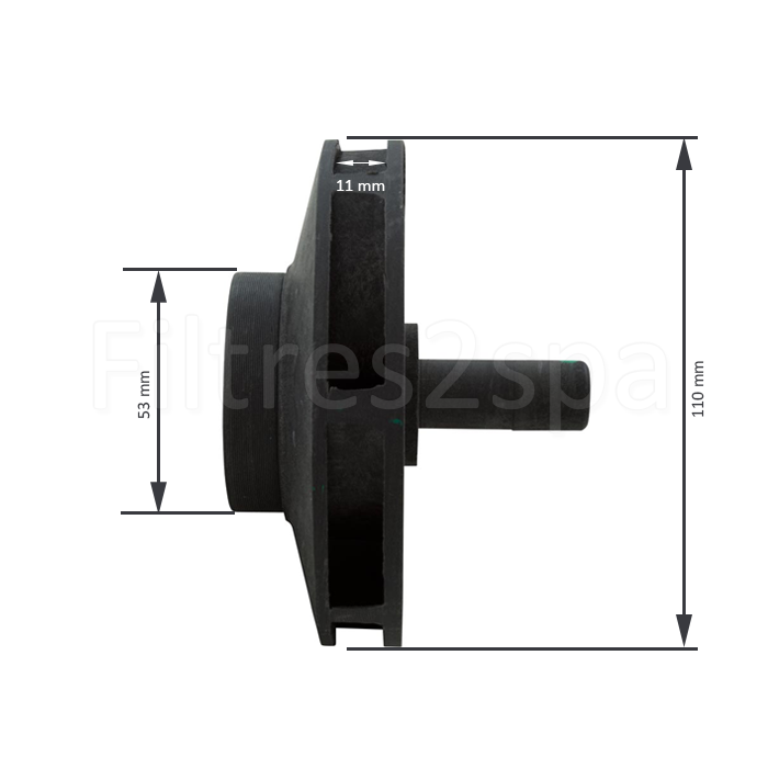 4 Turbine 91694300 pour pompe Aqua-flo XP2