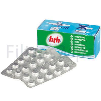 1 Pastilles danalyse DPD n°1 (Chlore Libre)