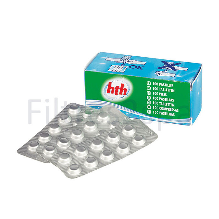 1 Pastilles danalyse DPD n°4 (Brome)