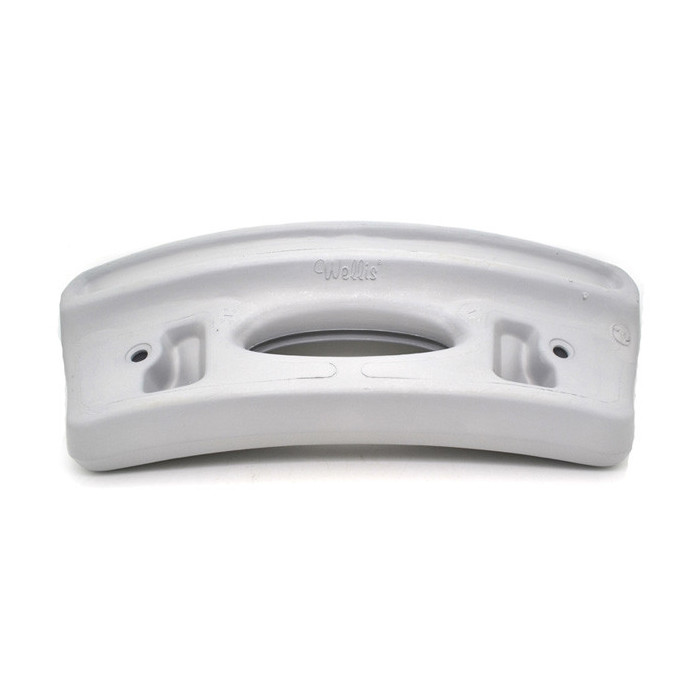 2 Appui-tête Wellis 420x170 mm Gris