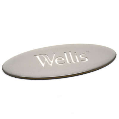 1 Insert avec logo pour appui-tête Wellis Spa
