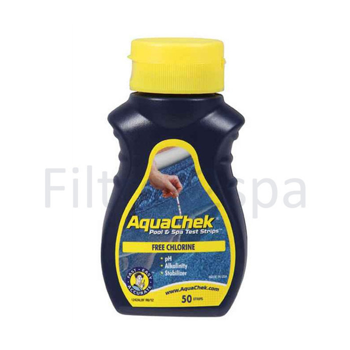 1 Aquachek jaune - chlore libre