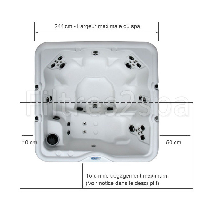 2 Leve couverture spa Covermate III