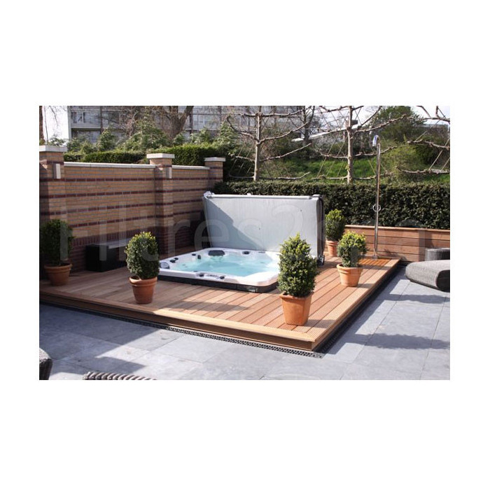 2 Leve couverture spas encastrés modele DeckMount