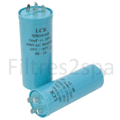 1 Condensateur pour pompe 08 µF