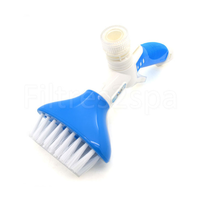 2 Brosse et Jet nettoyeur de Filtres spa Cyclone