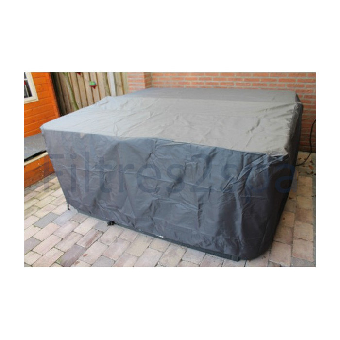 Housse intégrale pour jacuzzi 200 x 200 cm