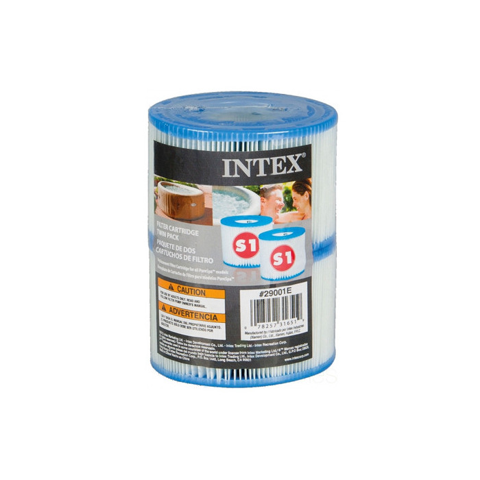 1 Filtres Intex Pure Spa (29001 - S1) - Pack de 2
