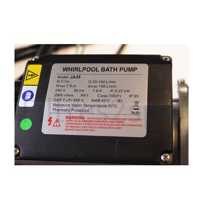 2 Pompe de circulation Lx JA35 pour spa