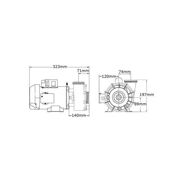 5 Pompe de circulation Sundance Spas