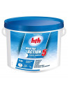 1 hth MAXITAB® 200g ACTION 5 pour piscines : Désinfection régulière
