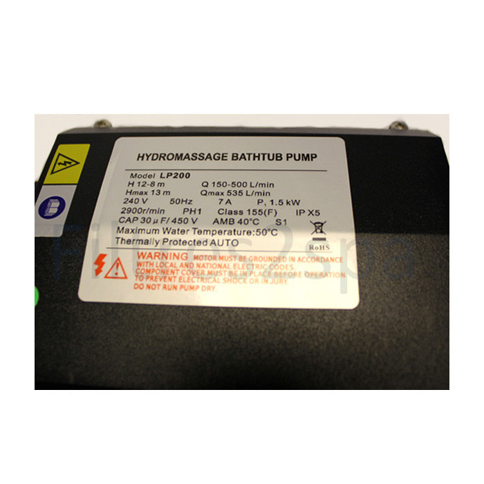 2 Pompe spa Lx LP200 - 2HP Mono-vitesse