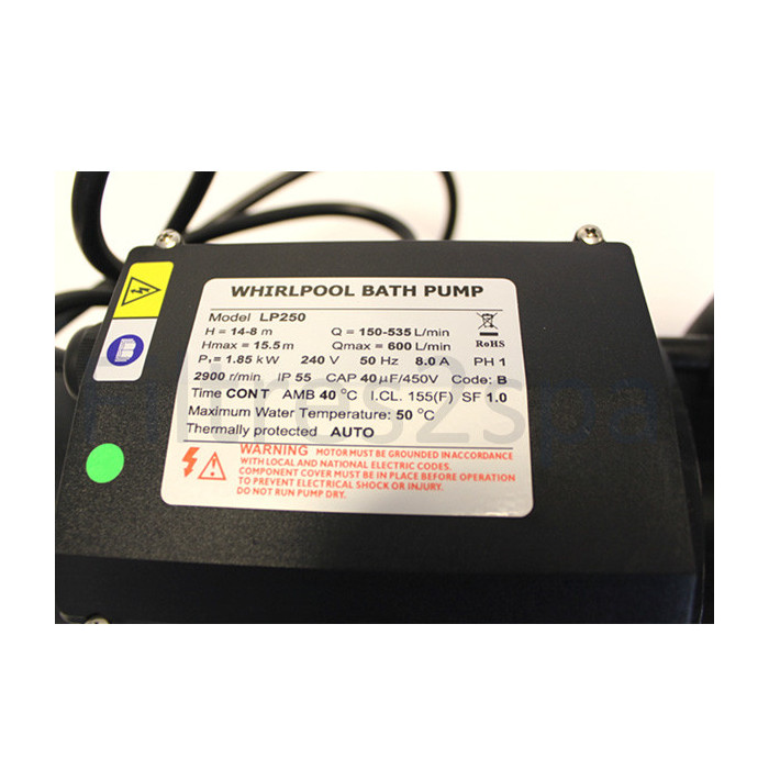 2 Pompe spa Lx LP250 - 2.5HP Mono-vitesse