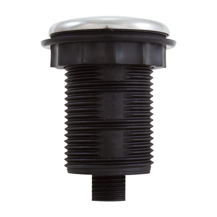 3 Bouton pneumatique - mini, plat, gris chromé