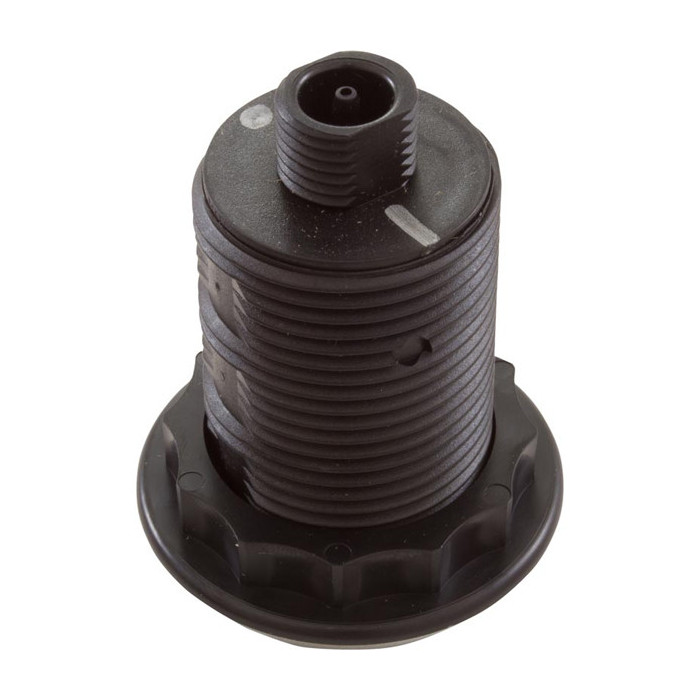 4 Bouton pneumatique - mini, plat, gris chromé