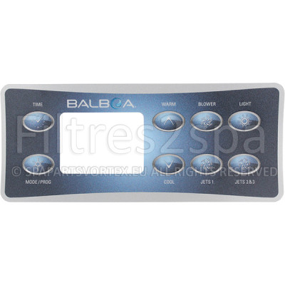 1 Revêtement clavier Balboa VL801D (3 Pompes avec Blower)