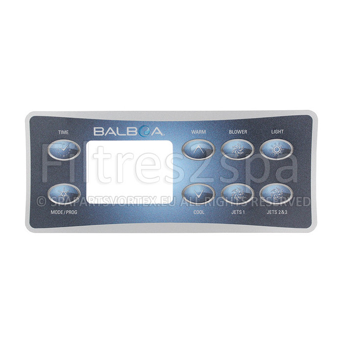 1 Revêtement clavier Balboa VL801D (3 Pompes avec Blower)