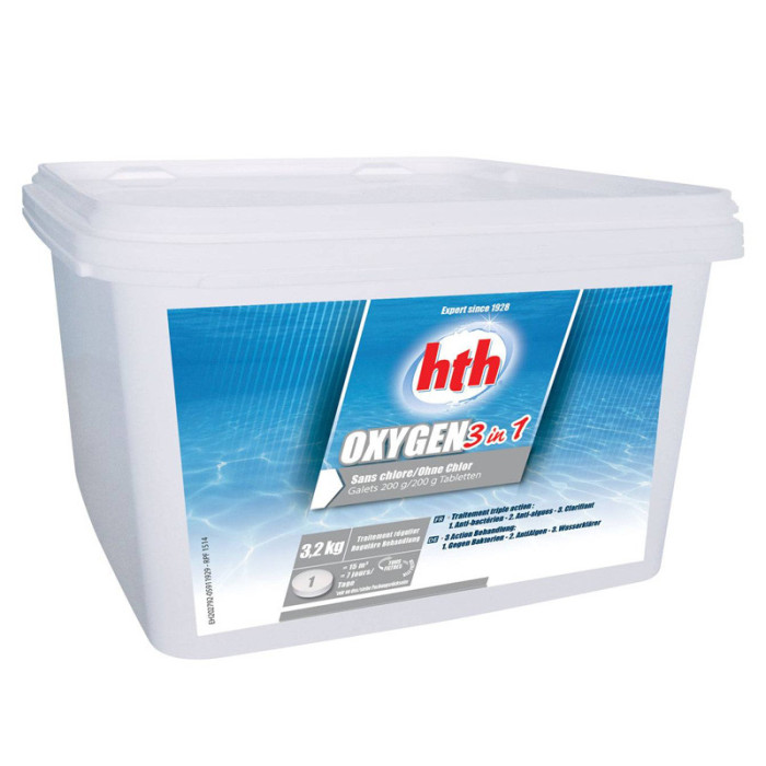 1 Hth Oxygen 3 en 1 Galets de 200g multifonction