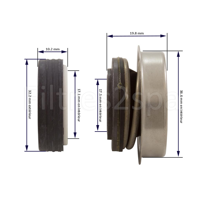 Kit joint pour pompe Waterway (PS1000)