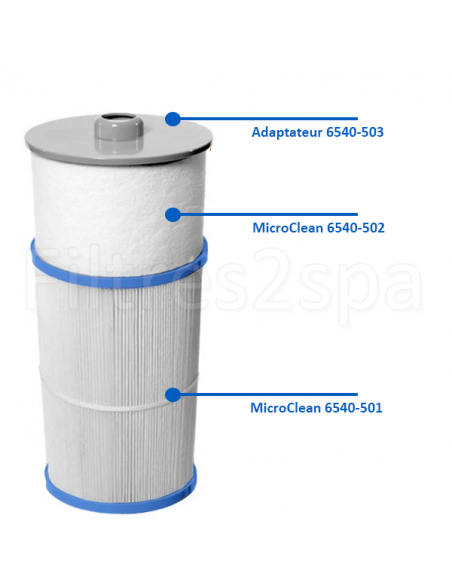 Sundance Spa Microclean Filter Set - Includes Filters 6540-501 & 6540-502