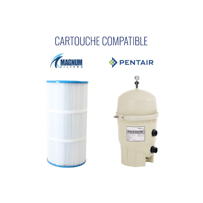 3 Cartouche filtre Pentair Clean and Clear Plus 240