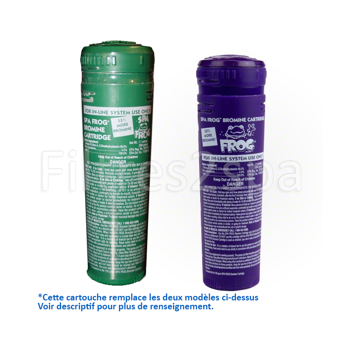 3 Cartouche brome pour spa