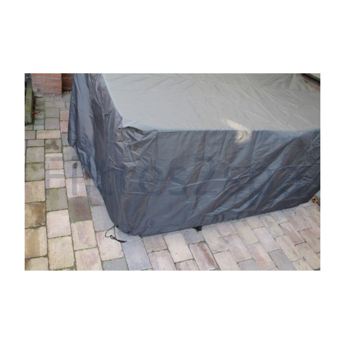 Housse intégrale pour jacuzzi 225 x 225 cm