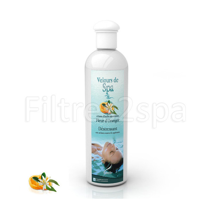1 Velours de spa Fleur doranger