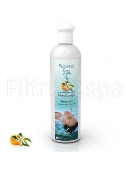 1 Velours de spa Fleur doranger