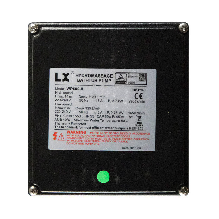 2 Pompe Lx WP500-II - 5HP Bi-vitesse