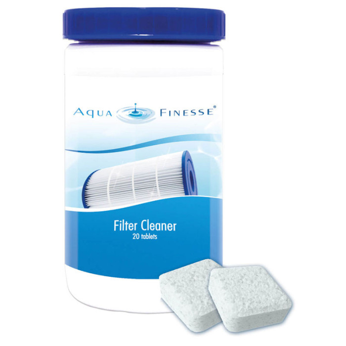 Pastilles de nettoyage filtres spa aquafinesse