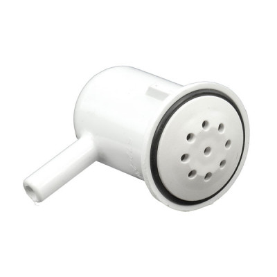 Buse d'air coudée pour spa waterway blanche 3/8 pouce
