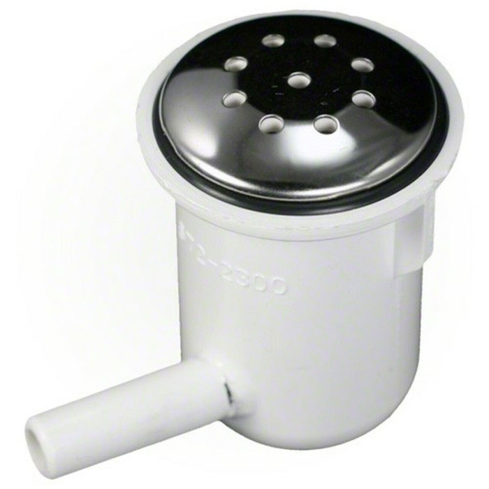 Buse d'air coudée chromée 3/8 pouce waterway pour spa