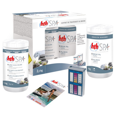 Kit traitement au brome spa gonflable HTH SPA