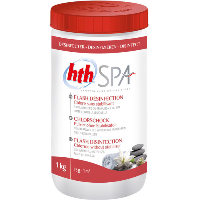 Chlore Choc Hth spa : Flash désinfection