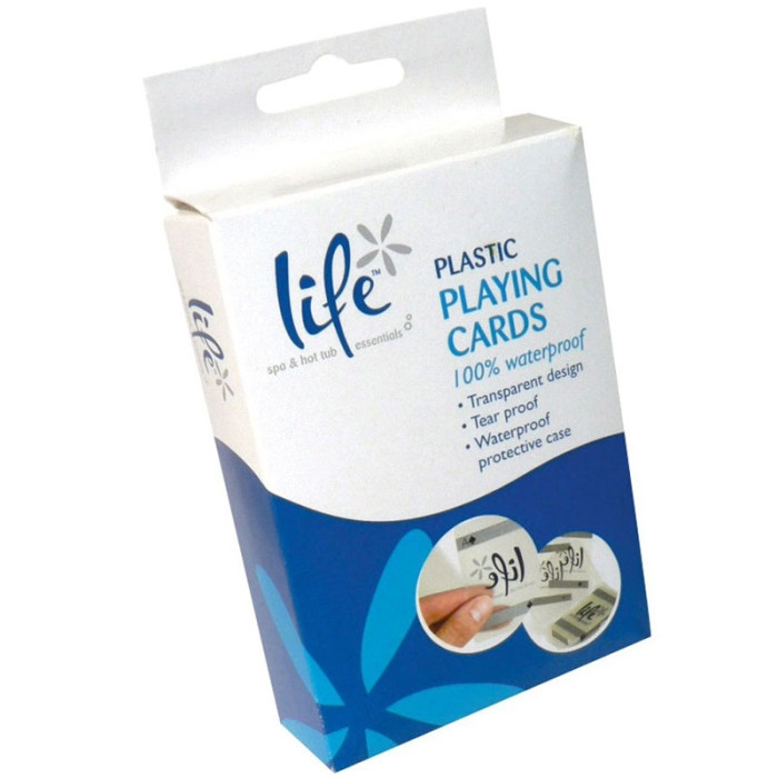 Cartes à jouer étanche pour spa