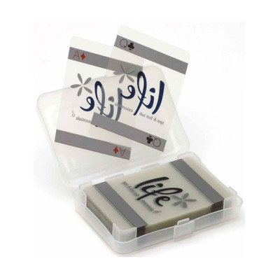 Cartes à jouer étanche pour spa