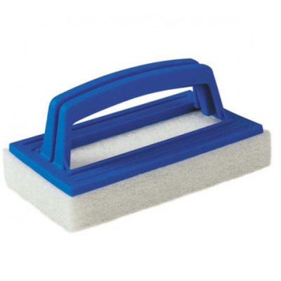Brosse pour ligne d'eau piscine avec tampon