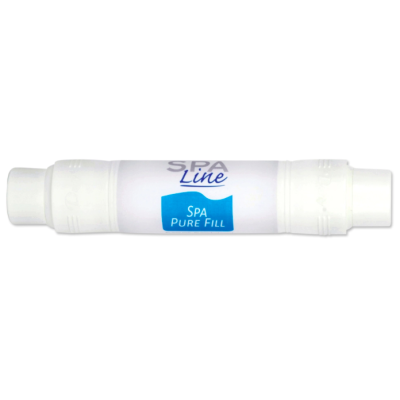 Cartouche de filtration avant remplissage du spa