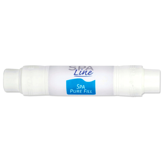 Cartouche de filtration avant remplissage du spa