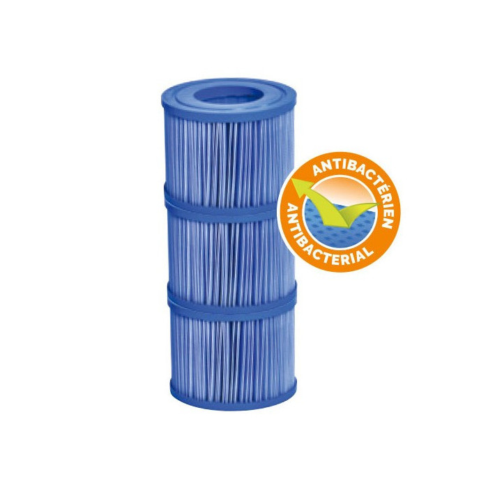Lot de 3 filtres spa gonflable NETSPA