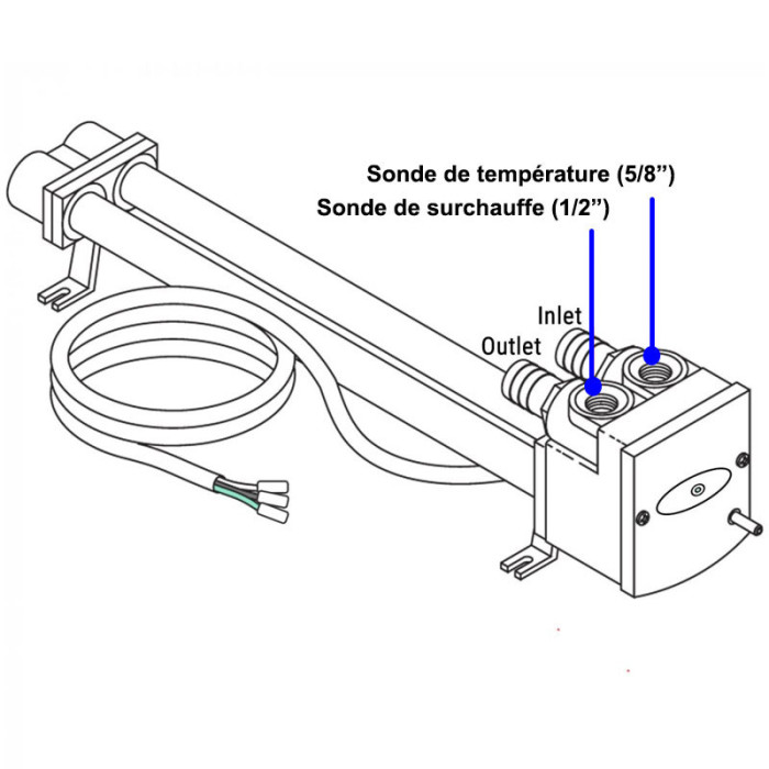 Sonde de de surchauffe HotSpring 39205 39530